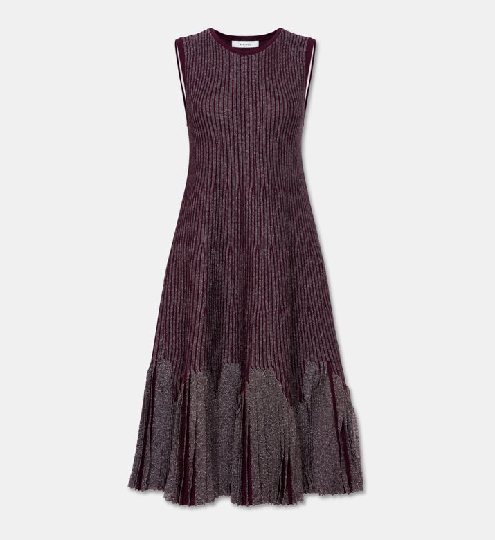 Beatrice B Textured Hem Sleeveless Dress, Packshot View