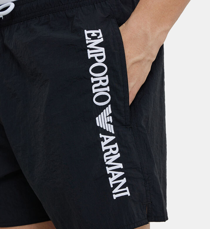 Technical Fabric Logo Swim Shorts
