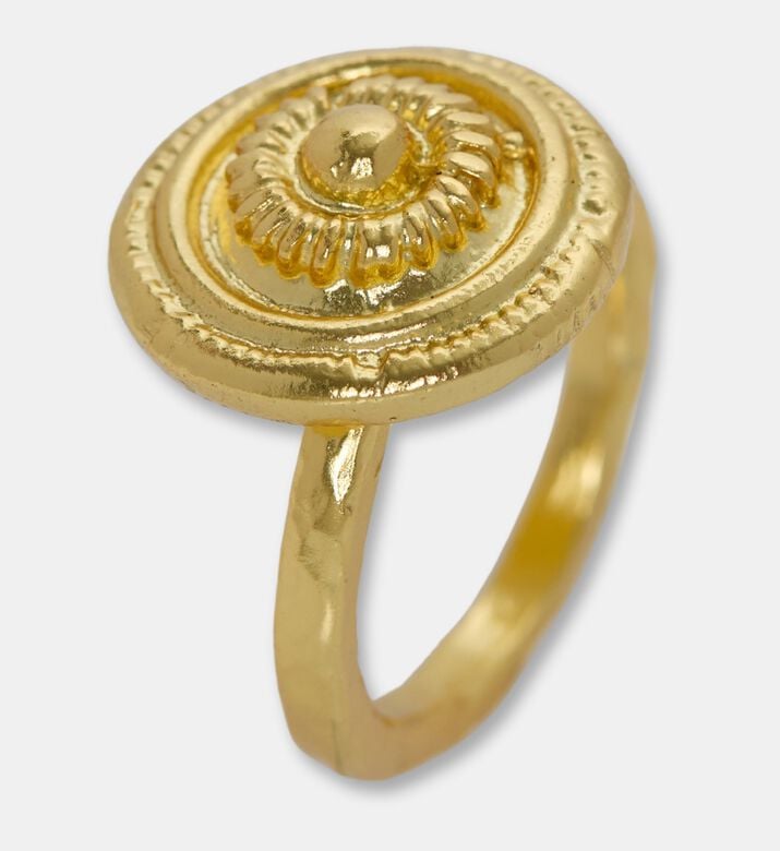 Ottoman Hands Ring Apollon Gold Cocktail Adj, Packshot View