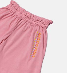 شورت بحزام خصر مطاطي