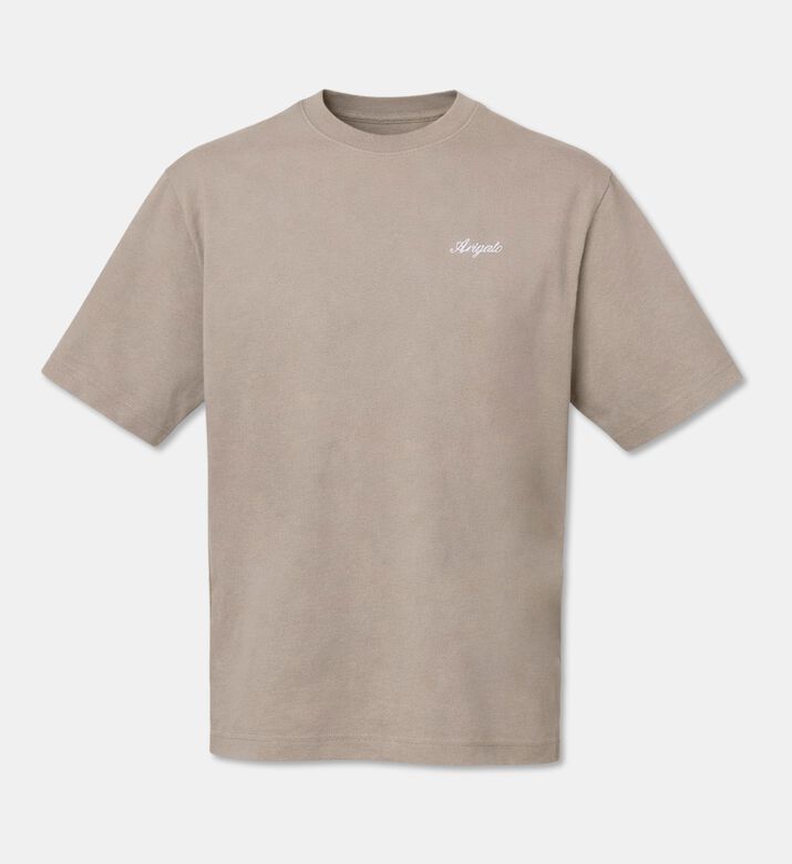 Axel Arigato Contrasting Cursive Logo T-shirt, Packshot View