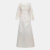 Long-sleeve Round Neck Dress
