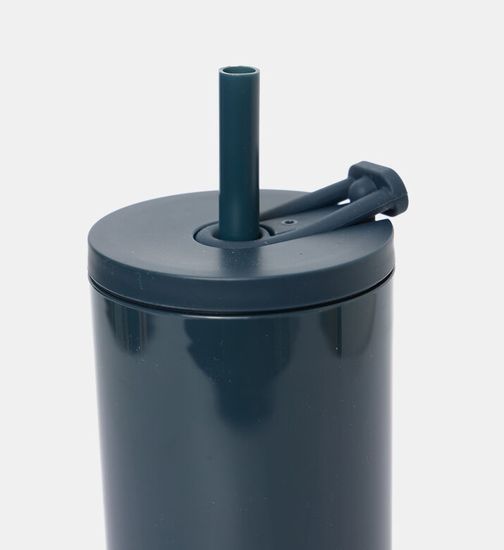 Lettering Straw Travel Cup