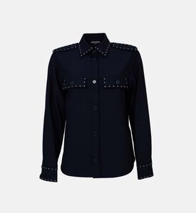 Taskam Single-button Closure Shirt
