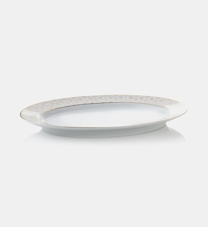 Cosmopolitan Porcelain Plate - 35 Cm