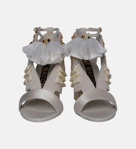 Aya Suede Gold Embellished Heels Aya Suede Gold Embellished Heels