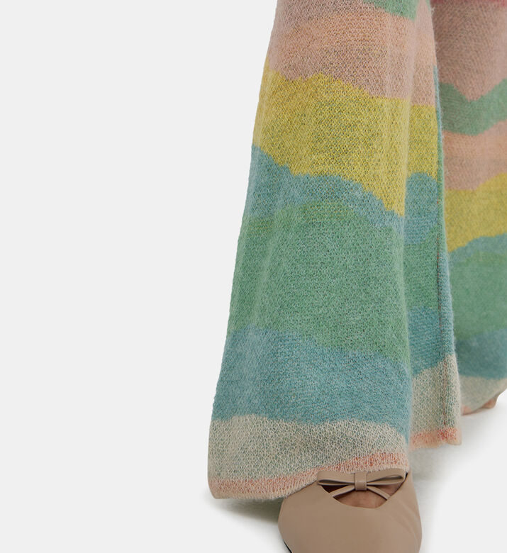 Hina High-waisted Knitted Pants