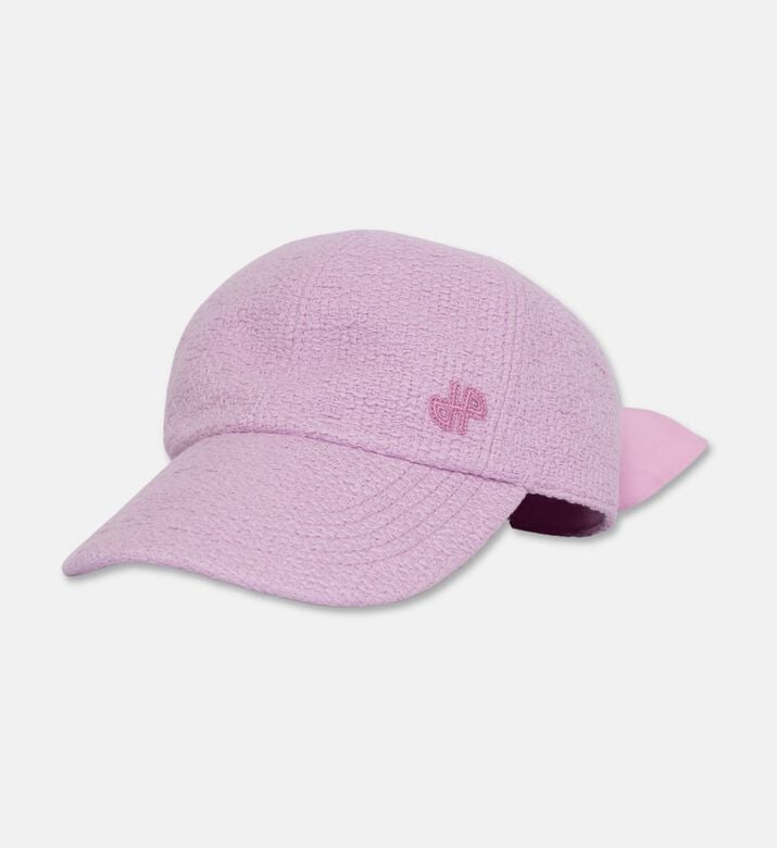 Patou Embroidered Tonal Logo Cap, Pink, M, Packshot View