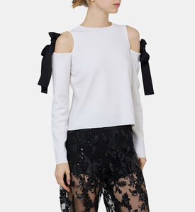 Dara Shoulder Slit Pullover