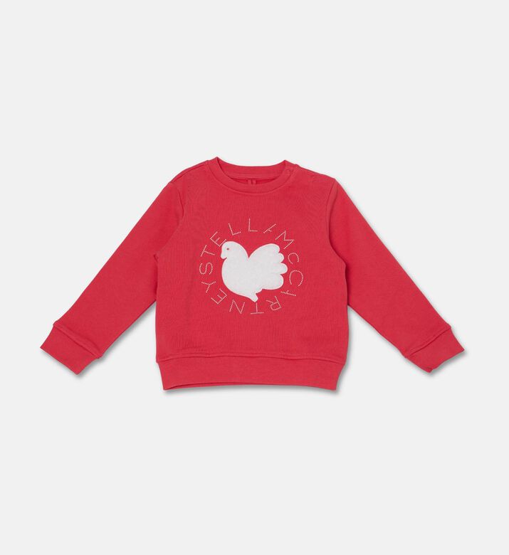 Stella McCartney Logo Appliqu&eacute; Cotton Sweatshirt, Packshot View