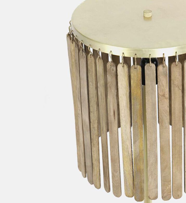 Light and Living Gularo Mango Wood Table Lamp, Packshot View