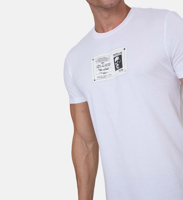 Tommy Front Print Crewneck T-shirt Tommy Front Print Crewneck T-shirt