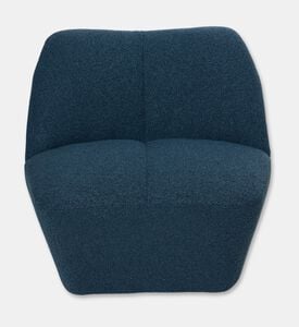 Home Deco and More Pettal Lounge Chair, Blue, Packshot View
