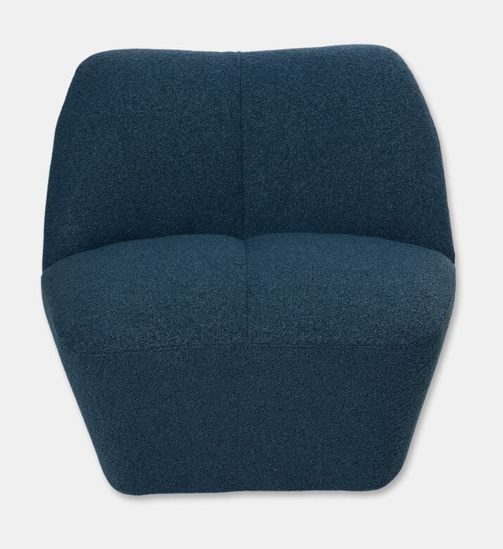 Home Deco and More Pettal Lounge Chair, Blue, Packshot View