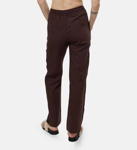Zadig et Voltaire Elastic Waistband Wide-leg Pants, Model View