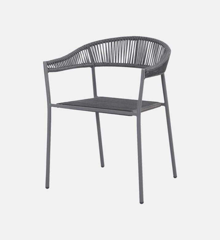 Home Deco and More Geneve Dinning Chair, Grey, Packshot View
