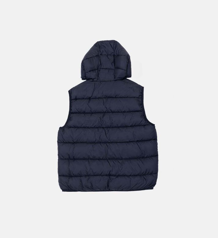 Quilted Zip-up Vest