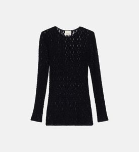 بلوزة غاييل دانتيل بطبعة أزهار