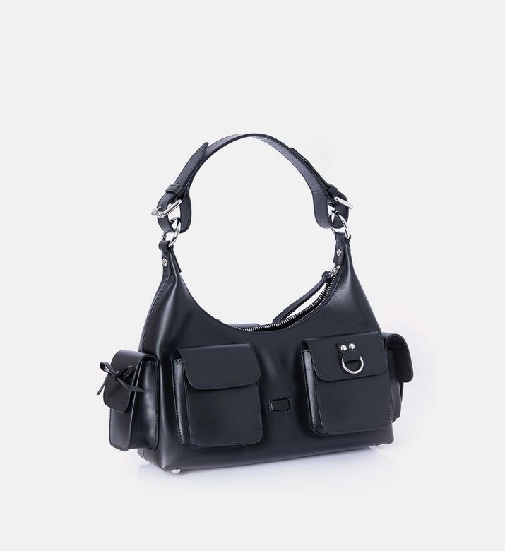 Emily Embossed Leather Bag