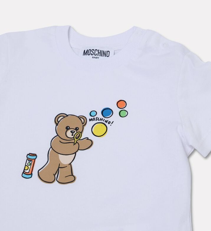 Moschino BKT Gingham Teddy -print 2-piece Short Set, Packshot View