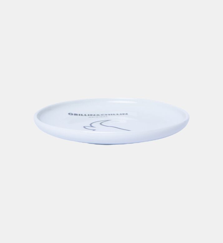 Gc Porcelain Hamburger Plate