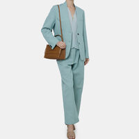 Lomg-sleeve Shawl Collar Blazer