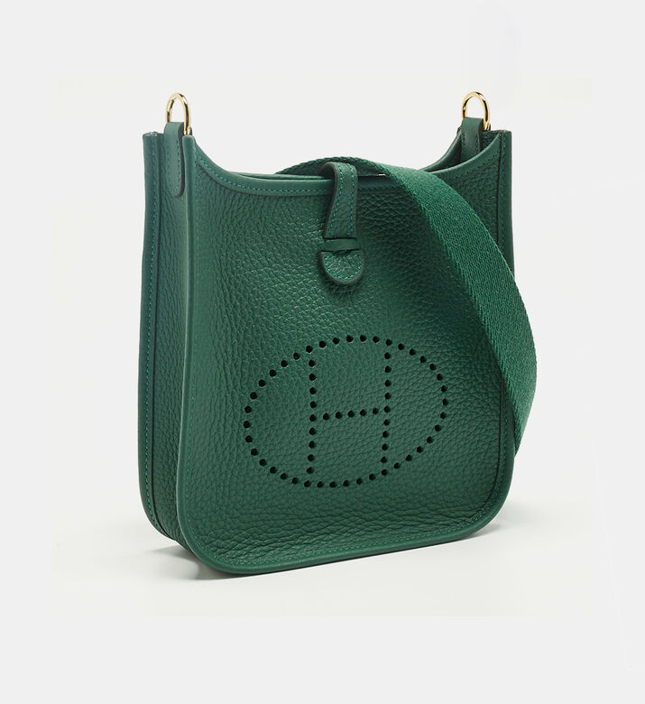 Hermes Preowned Hermes Vert Moyen Evelyne Tpm Bag, Packshot View