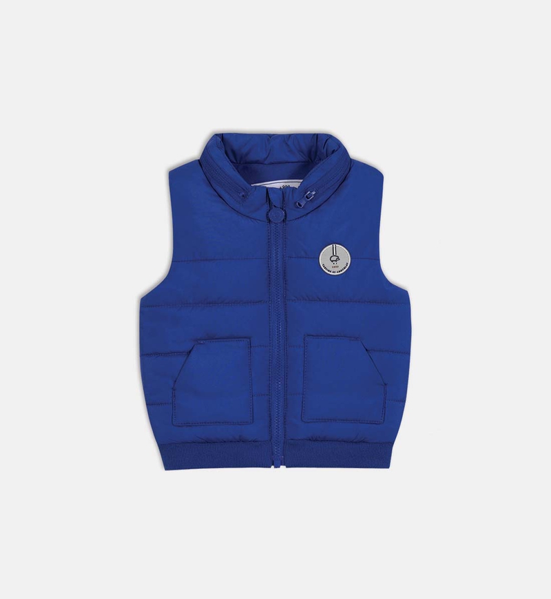 Sleeveless Regular-fit Puffy Vest