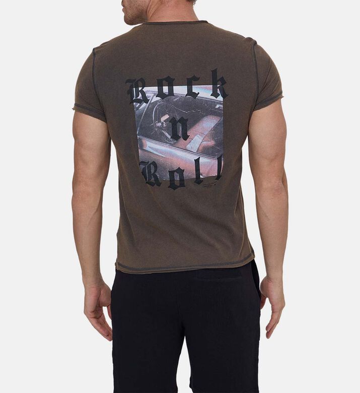 Monastir Cotton V-neck T-shirt