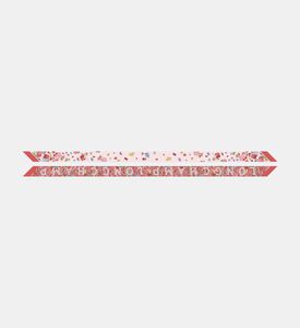 Longchamp Scarf Soie, Dark-red, Packshot View