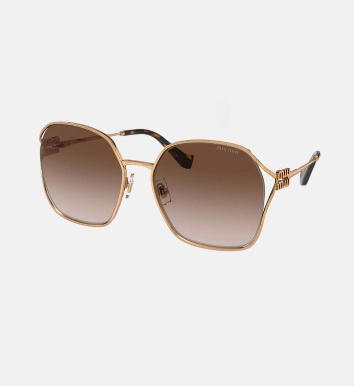 Gradient Square-shape Sunglasses 60