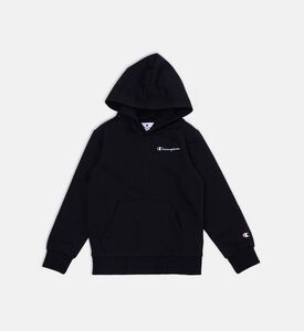 Champion Logo-detail Kangaroo Pocket Hoodie, Black, Xs, Packshot View