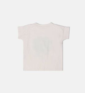 Bobo Choses Four-leaf Clover-print Shoulder Snaps Short-sleeve T-shirt, Packshot View