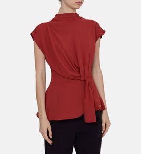 Knot-detail High Neck Top Knot-detail High Neck Top
