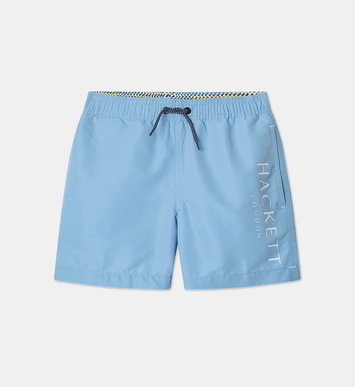 Drawstring Plain Swim Shorts