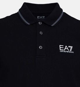 Cotton Logo Embellished Polo Shirt Cotton Logo Embellished Polo Shirt