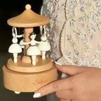 Personalized Music Carousel Ballerina