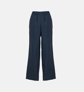 Pix Washed Linen Straight-leg Pants
