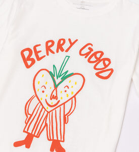 Strawberry Print Design T-shirt