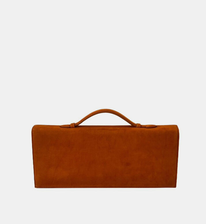 Mimi Rectangle Suede Bag