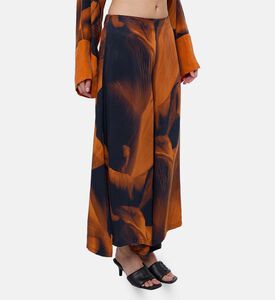 Niluu Floral-print High-waisted Pants, Model View