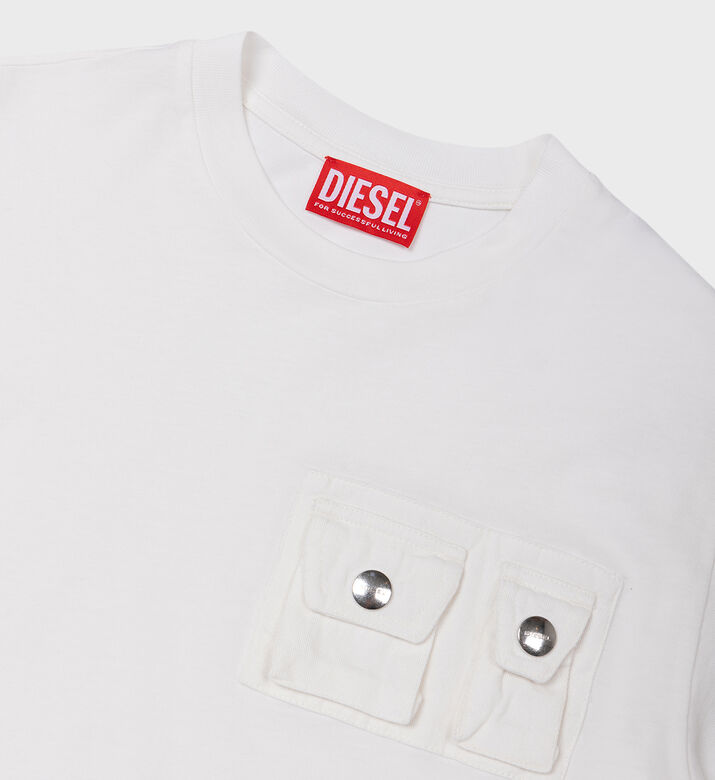 Pocket-detailed Jersey T-shirt