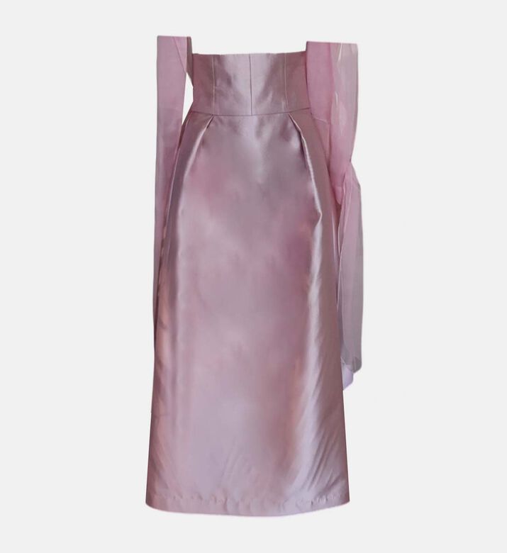 Mikado Corset High-waist Skirt