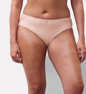 Chantelle Lace Side Panels Briefs, Model View