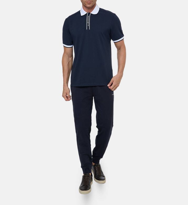 Hackett London Casual Logo-embroidery Pants, Model View