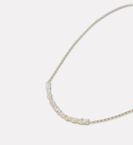 Nomination Mixed-cut Crystals Gold-toned Necklace, Packshot View
