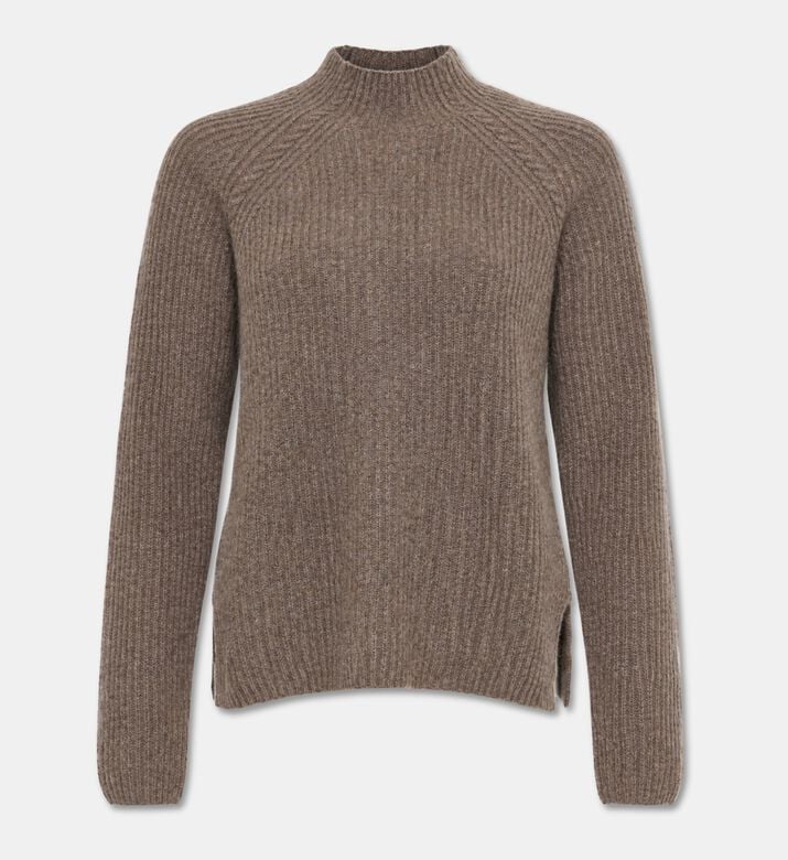Galeries Lafayette Pull Edimbourg, Taupe, L, Packshot View