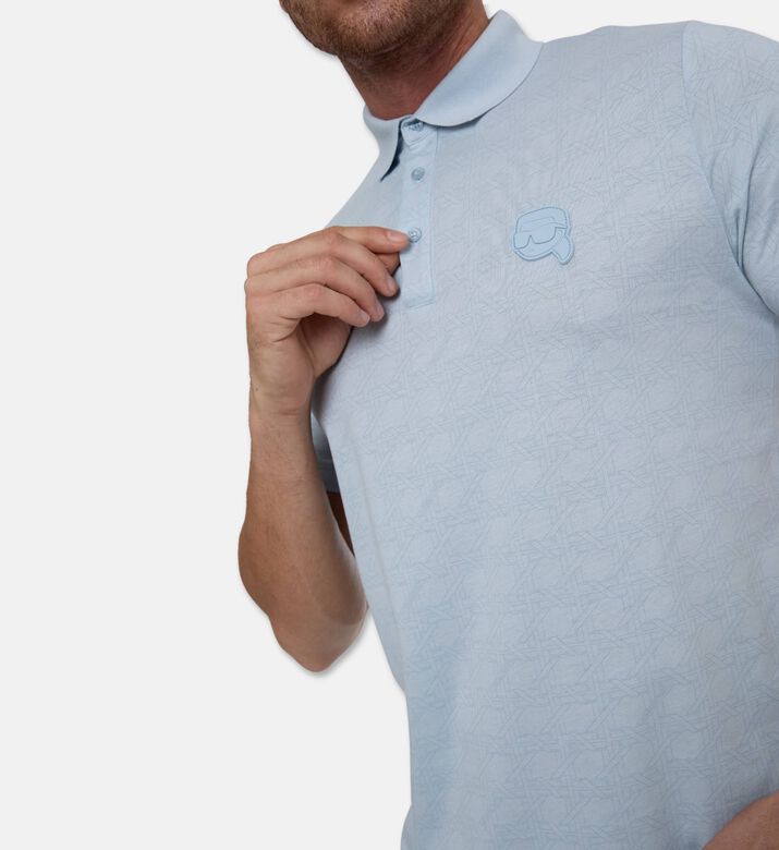 Karl Lagerfeld Karl Lagerfeld Ikon Polo Shirt, Model View