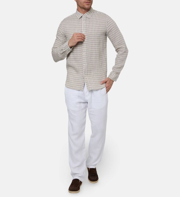 Galeries Lafayette Shirt Pilinro, Beige, L, Model View