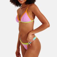 Smocked Triangle Bikini Top